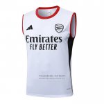 Camiseta de Entrenamiento AC Milan Sin Mangas 2025-2026 Blanco
