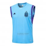 Camiseta de Entrenamiento Argentina Sin Mangas 2023-2024 Azul
