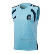 Camiseta de Entrenamiento Argentina Sin Mangas 2025-2026 Azul