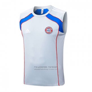 Camiseta de Entrenamiento Bayern Munich Sin Mangas 2025-2026 Gris