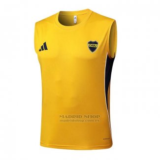 Camiseta de Entrenamiento Boca Juniors Sin Mangas 2025-2026 Amarillo