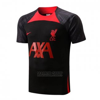 Camiseta de Entrenamiento Liverpool 2022-2023 Negro