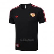 Camiseta de Entrenamiento Manchester United 2025-2026 Negro