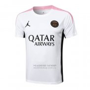 Camiseta de Entrenamiento Paris Saint-Germain Jordan 2024-2025 Blanco