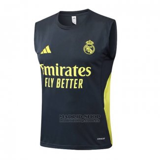 Camiseta de Entrenamiento Real Madrid Sin Mangas 2025-2026 Gris