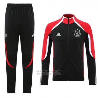 Chandal de Chaqueta del Ajax Teamgeist 2021-2022 Negro