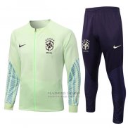 Chandal de Chaqueta del Brasil 2022-2023 Verde