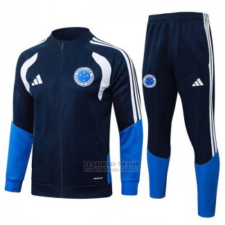Chandal de Chaqueta del Cruzeiro 2025-2026 Azul