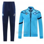 Chandal de Chaqueta del Napoli 2021-2022 Azul