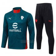 Chandal de Sudadera del AC Milan 2025-2026 Verde