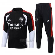 Chandal de Sudadera del Arsenal Nino 2026-2027 Negro