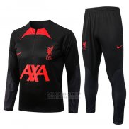 Chandal de Sudadera del Liverpool 2022-2023 Negro