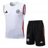 Chandal del Ajax Sin Mangas 2025-2026 Blanco