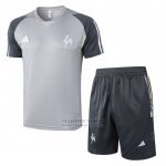 Chandal del Atletico Mineiro Manga Corta 2024-2025 Gris - Pantalon Corto