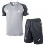 Chandal del Atletico Mineiro Manga Corta 2024-2025 Gris - Pantalon Corto