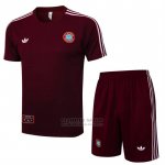 Chandal del Bayern Munich Manga Corta 2025-2026 Rojo - Pantalon Corto