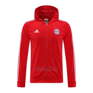 Chaqueta con Capucha del Bayern Munich 2022-2023 Rojo