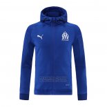 Chaqueta con Capucha del Olympique Marsella 2021-2022 Azul