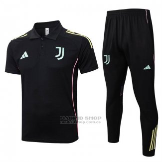 Conjunto Polo del Juventus 2025-2026 Negro