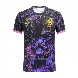 Tailandia Camiseta Brasil Special 2026 Negro Purpura