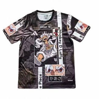Tailandia Camiseta Japon Anime ONE PIECE 2025-2026 Negro