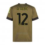 Camiseta AC Milan Jugador A.Rebic 3ª 2022-2023