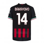 Camiseta AC Milan Jugador Bakayoko 1ª 2022-2023