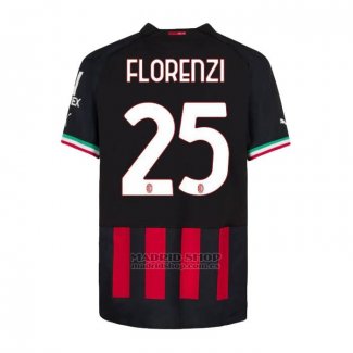 Camiseta AC Milan Jugador Florenzi 1ª 2022-2023