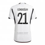 Camiseta Alemania Jugador Gundogan 1ª 2022