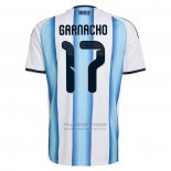 Camiseta Argentina Jugador Alejandro Garnacho 1ª 2026