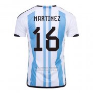 Camiseta Argentina Jugador Martinez 1ª 2022