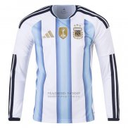 Camiseta Argentina 1ª Manga Larga 2026