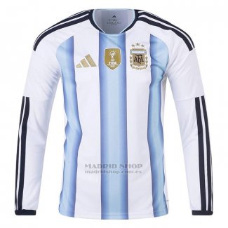 Camiseta Argentina 1ª Manga Larga 2026