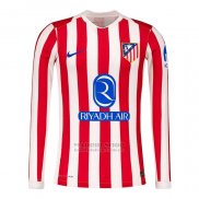 Camiseta Atletico Madrid 1ª Manga Larga 2025-2026