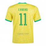 Camiseta Brasil Jugador E.Ribeiro 1ª 2022