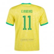 Camiseta Brasil Jugador E.Ribeiro 1ª 2022