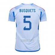 Camiseta Espana Jugador Busquets 2ª 2022
