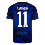 Camiseta Estados Unidos Jugador Aaronson 2ª 2022