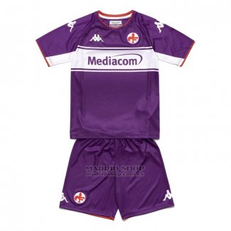Camiseta Fiorentina 1ª Nino 2021-2022