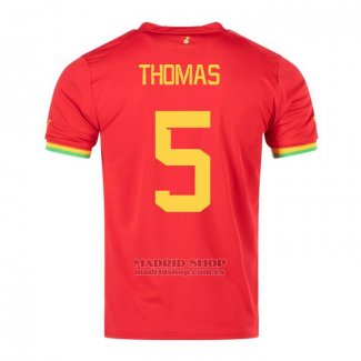 Camiseta Ghana Jugador Thomas 2ª 2022