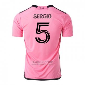 Camiseta Inter Miami Jugador Sergio 1ª 2024