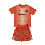 Camiseta Inter Milan Portero Nino 2025-2026 Naranja