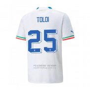 Camiseta Italia Jugador Toloi 2ª 2022