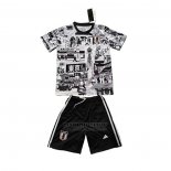 Camiseta Japon Anime Nino 2024-2025 Gris