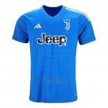 Camiseta Juventus Portero 2023-2024 Azul