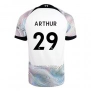 Camiseta Liverpool Jugador Arthur 2ª 2022-2023