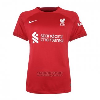 Camiseta Liverpool 1ª Mujer 2022-2023