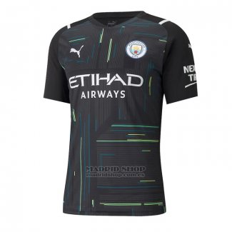 Camiseta Manchester City Portero 2021-2022 Negro