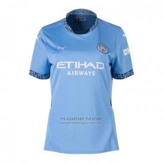 Camiseta Manchester City 1ª Mujer 2024-2025