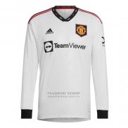 Camiseta Manchester United 2ª Manga Larga 2022-2023